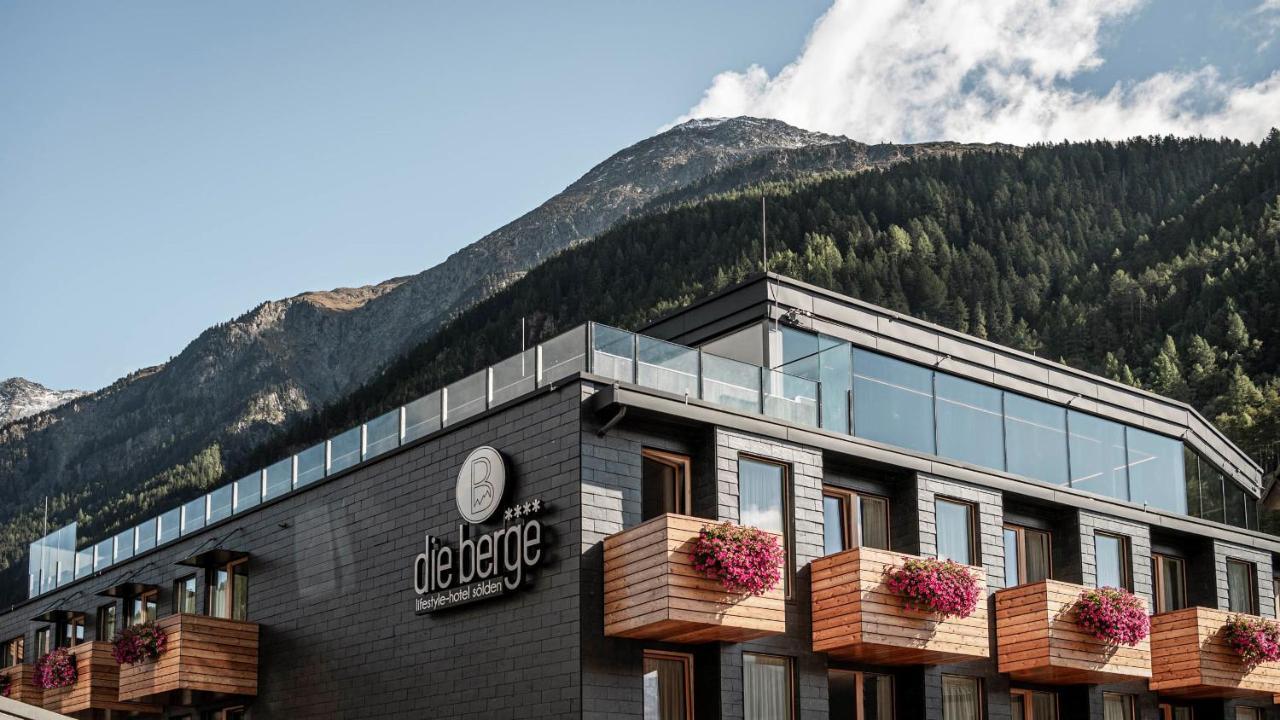 Die Berge Lifestyle-Hotel Solden Exterior photo